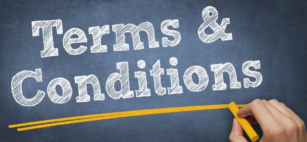 terms and Conditions
